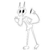 2025 dandy's_world fanart female mm scraps sfw sketch smiling // 1200x1124 // 132KB