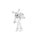 2025 crazy dandy's_world female full_body mm sfw sketch yatta // 768x1024 // 65KB